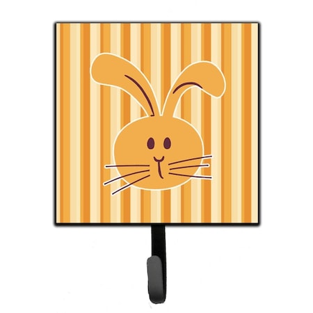 Carolines Treasures Rabbit on Stripes Leash or Key Holder BB7081SH4